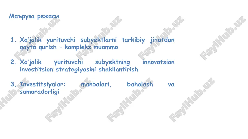 innovatsion investitsiyalar va moliyalashtirish - Page 3