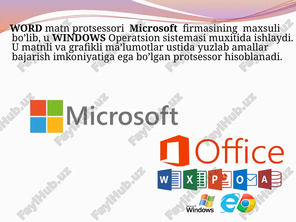 microsoft word dasturi - Page 3