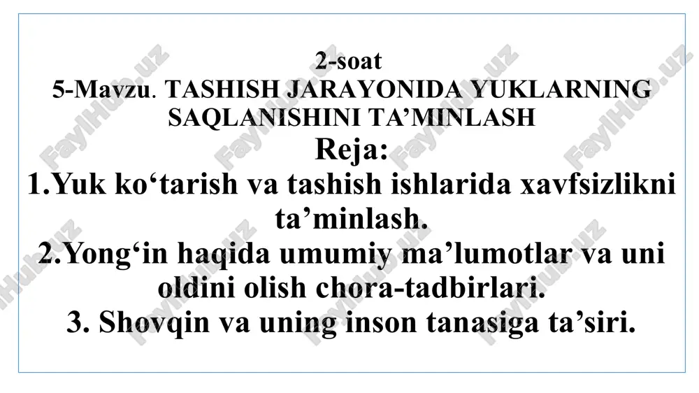 r xil bo‘ladi ular hammasi jismlarning tebranishidan tashkil topib, bizning eshitish a’zolarimiz tomonidan qabul qilinadi. ular bir-birlaridan faqat tebranish chastotasi bilan va odamlar ularni har xil qabul qilishi bilan farq qiladilar. 20gtsdan 20000 gts gacha tebranishlarni tovush deb ataladi va ularni biz tovushdek eshitamiz. shunday bir qancha tovushlarni tartibsiz qo‘shilishi shovqin deb ataladi. 20 gts dan past bo‘lgan tebranishlarni infratovush deb ataladi. 20000 gts dan yuqori bo‘lgan tebranishlarni esa ultratovush deyiladi. ultratovushlarning biz eshita olmaymiz, ularni faqat ba’zi bir uy xayvonlarigina eshita oladi. tovush chiqaradigan jismlarning tebranishidan hosil bo‘ladigan tovushlar yoki shovqinli to‘lqinlar havo bo‘shlig‘iga tarqalib, havoni goh quyultiradi, goh siyraklashtiradi va bu bilan bog‘liq bo‘lgan havo bosimini o‘zgartiradi. bu bosim esa kishilarning tashqi eshitish yo‘llari orqali o‘tib, quloqning eshitish yo‘llari orqali o‘tib, quloqning nog‘ora pardasini,undan keyin ichki quloqdagi eshitish suyakchalari sistemasi orqali ichki quloqning qabul qiluvchi apparatini yoki chig‘anoq organlarini ko‘p yoki oz tebrantirib, harakatga keltiradi. normal eshitishda tovush …