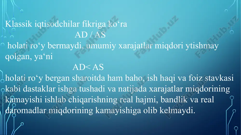 keyns modellari va fillips egri chizig'i - Page 3