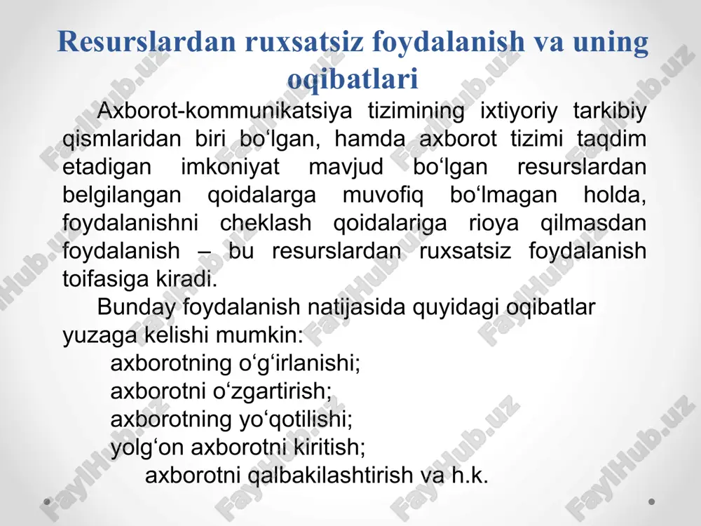ochish uchun kerakli axborot. kriptografik tizim – ochiq matnni akslantirishning t oilasini o’zida mujassamlashtiradi. bu oila a’zolari k bilan indekslanadi yoki belgilanadi. k parametr kalit hisoblanadi. k kalitlar fazosi – bu kalitning mumkin bo’lgan qiymatlari to’plami. odatda kalit alifbo harflari ketma-ketligidan iborat bo’ladi. kriptotizimlar simmetrik va ochiq kalitli tizimlarga bo’linadi. simmetrik kriptotizimlarda shifrlash va shifrni ochish uchun bitta va aynan shu kalitdan foydalaniladi. ochiq kalitli kriptotizimlarda bir-biriga matematik usullar bilan bog’langan ochiq va yopiq kalitlardan foydalaniladi. axborot ochiq kalit yordamida shifrlanadi, ochiq kalit barchaga oshkor qilingan bo’ladi, shifrni ochish esa faqat yopiq kalit yordamida amalga oshiriladi, yopiq kalit faqat qabul qiluvchigagina ma’lum. kalitlarni tarqatish va kalitlarni boshqarish terminlari axborotni akslantirish tizimlari jarayoniga tegishli. bu iboralarning mohiyati foydalanuvchilar o’rasida kalit yaratish va tarqatishdir. axborotlarni kriptografik himoyalash usullari «kriptografiya» atamasi dastlab «yashirish, yozuvni berkitib qo‘ymoq» ma’nosini bildirgan. birinchi marta u yozuv paydo bo‘lgan davrlardayoq aytib o‘tilgan. hozirgi vaqtda kriptografiya deganda har qanday …