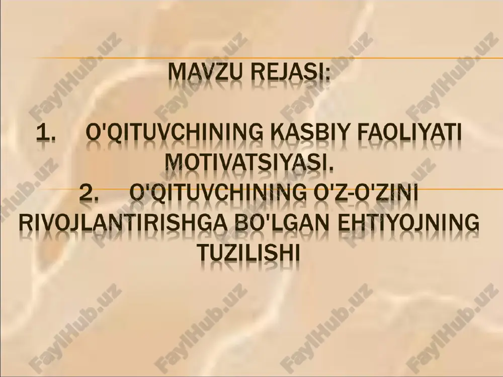 materialni qanday qilib yaxshiroq aytib berish" dan "qanday qilib uni rangni qo'llash, grafika, animatsiya, ovoz orqali eng yaxshi ko'rsatish" ga o'tishdir. barcha zamonaviy video uskunalari sizga faoliyatning haqiqiy muhitini qayta yaratishga imkon beradi. media darsi kompyuter laboratoriyasida yoki multimedia proyektori bilan jihozlangan sinfda o'tishi mumkin va quyidagi didaktik vazifalarni hal qilishga yordam beradi: fan bo'yicha asosiy bilimlarni egallash; olingan bilimlarni tizimlashtirish; o'z-o'zini nazorat qilish qobiliyatlarini rivojlantirish; o'rganish uchun motivatsiya yaratish; o'quv materiali ustida mustaqil ishlashda talabalarga o'quv-uslubiy yordam ko'rsatish. * kompyuter o'qitish va rivojlantirishning yangi universal texnik vositalari o'rnini organik ravishda egallaydi. dasturiy ta'minot mavzulari matn shaklida aniq tuzilgan o'quv ma'lumotlarini, animatsiya va ovoz effektlari bilan jihozlangan diagrammalar, rasmlar, jadvallar, videokliplar ko'rinishidagi ko'plab vizual tasvirlarni o'z ichiga oladi, maktab fanini yoki uning alohida bo'limlarini o'qitishning an'anaviy texnologiyasini to'ldiradi. shu bilan birga, kompyuter ham, dasturlar ham o'quv jarayonining boshqa tarkibiy qismlari: maqsadlar, mazmun, shakllar, o'qitish usullari, o'qituvchi va talabalar faoliyati bilan …