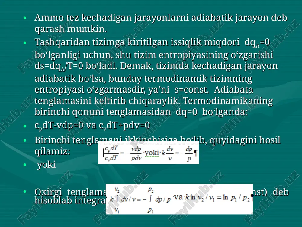 termodinamika ma'ruzasi - Page 3