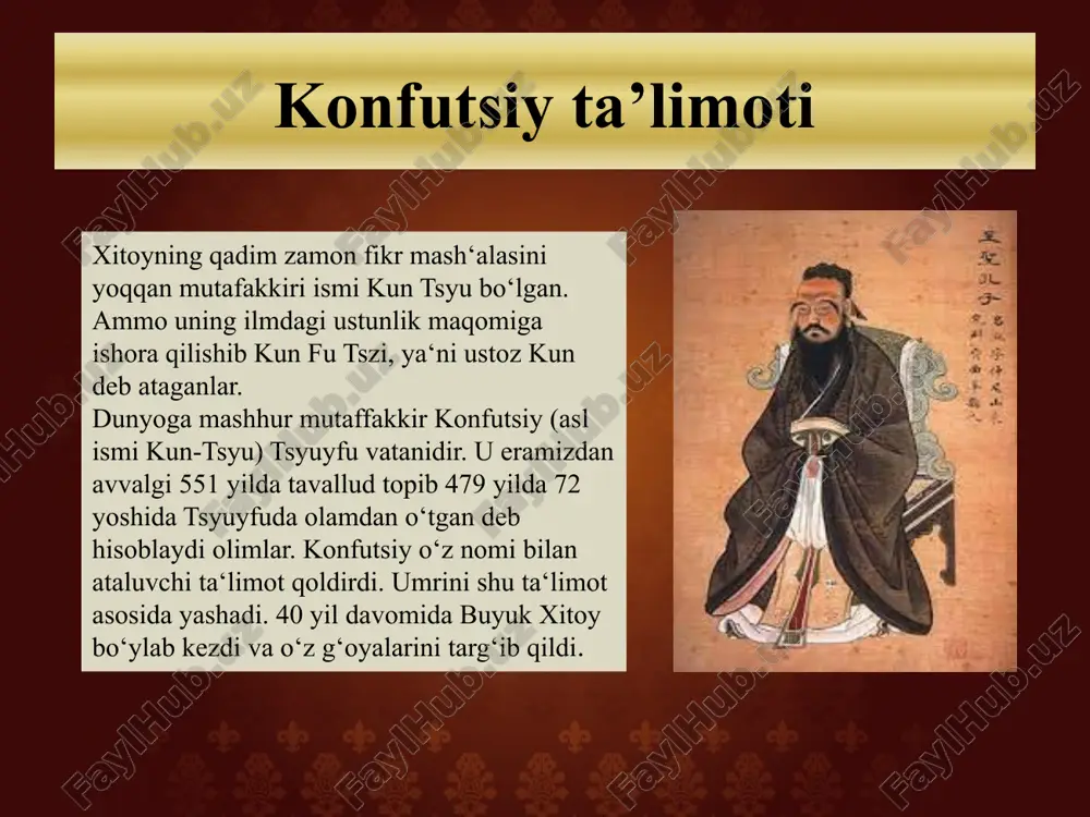 ilish (aqliy tarbiya). o‘z-o‘zini boshqarish (axloqiy tarbiya). xudoni tanish (dinniy tarbiya). tarbiyaning tabiatga moslik tamoyilini birinchi marotaba komenskiy nazariy va amaliy jihatdan ishlab chiqdi. o‘qishni o‘z vaqtida, ya’ni kishining fikri boshqa narsalarga bo‘linmasdan turib boshlash kerak. bolaning aqli o‘qitish uchun etarli darajada tayyorlagan bo‘lishi lozim. o‘qitishda umumiydan xususiyga qarab borishi lozim. osonroq narsalarni o‘rgatishdan qiyinroq narsalarini o‘rganishga o‘tish kerak. o‘rganiladigan material ko‘plik qilib, bolani qiynab qo‘ymasin. hamma narsani sekin-asta o‘rgata borish lozim. bolaning yoshiga to‘g‘ri kelmaydigan narsalarni unga majburan o‘rgatmaslik kerak. hamma narsa tashqi sezgi organlari orqali idrok etilishi zarur. o‘qitishni har doim bir usulda olib borish kerak. komenskiy maktabning aniq tartibini tabiatdan olmoq kerak, tabiatni ham o‘z harakatlarida namoyon qilayotgan jarayonlarini kuzatishga asoslanib bilish lozim, deb ta’lim beradi. ta’lim-tarbiya “bolaning tabiiy qobiliyatlariga moslansa, engil va osonroq o‘qitish mumkin”. go‘daklikda jismoniy jihatdan o‘sadi va sezgi organlari rivojlanadi. bolalik davrida eslash qobiliyati, til va qo‘li rivojlanadi. o‘smirlik davrida tafakkuri o‘sadi. etuklik …