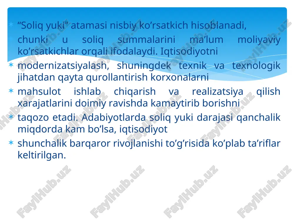 soliq yukini olish metodi - Page 3