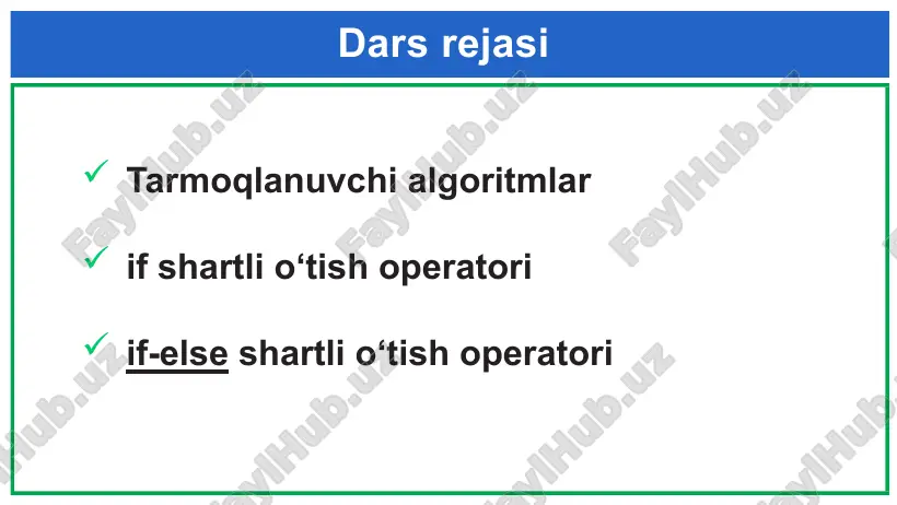 tarmoqlanuvchi algoritmlarni dasturlash - Page 3