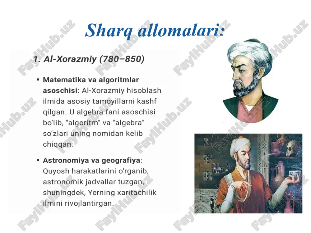 sharq va g`arb allomalarining kashfiyotlari - Page 3