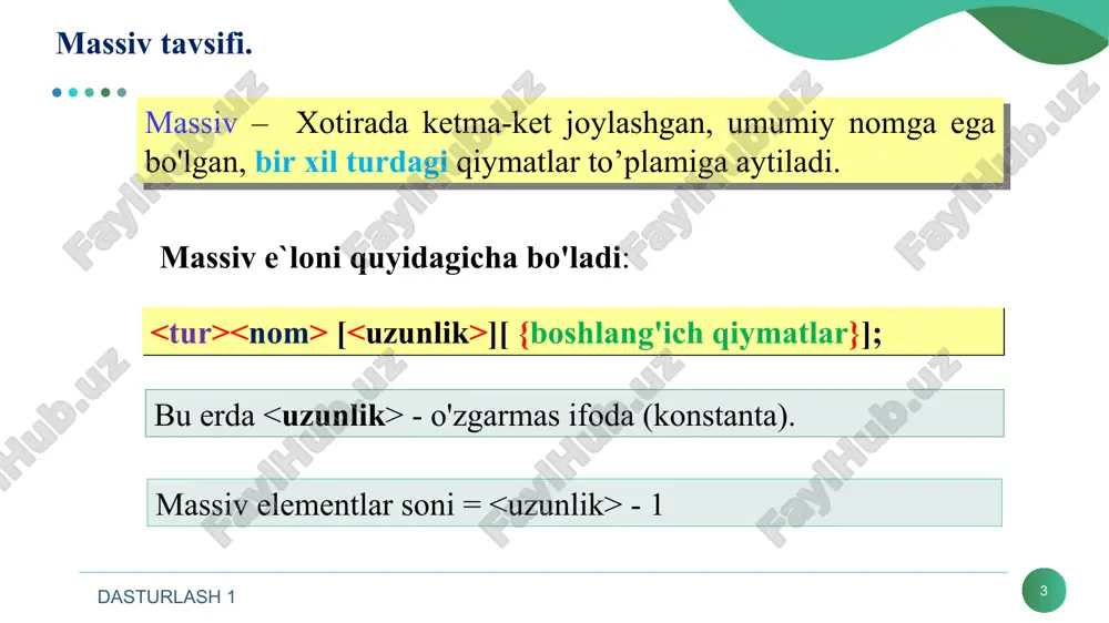 algoritmlash va dasturlash asoslari - Page 3
