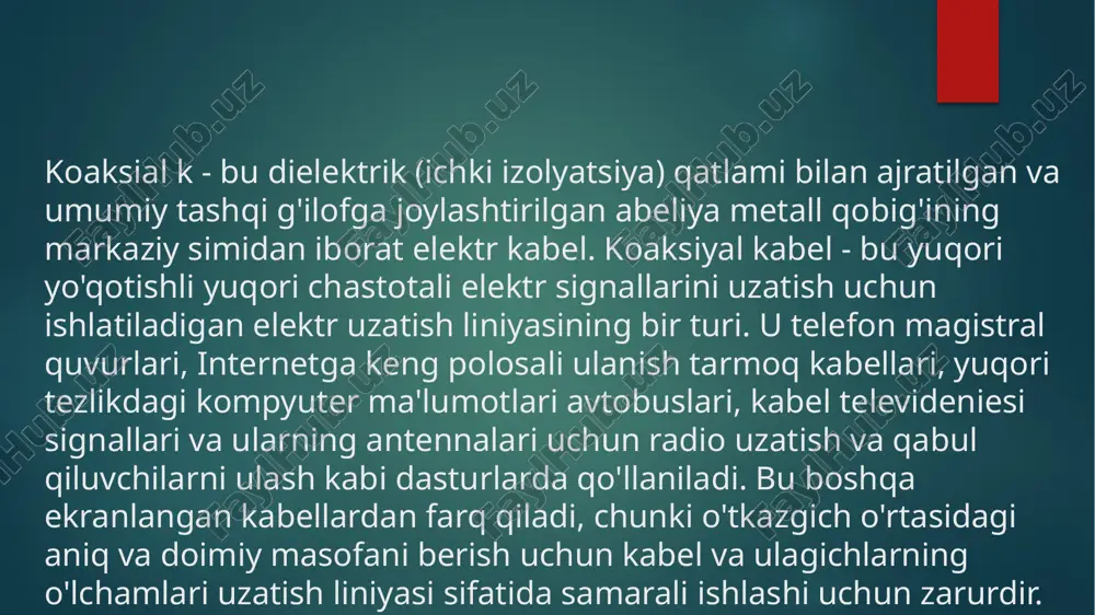 izolyatsiyali koaksial kabel - Page 3