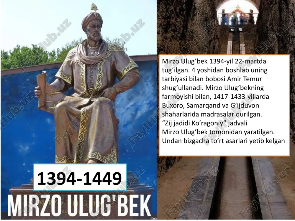 alisher navoiy va mirzo ulug'bek hayoti - Page 3
