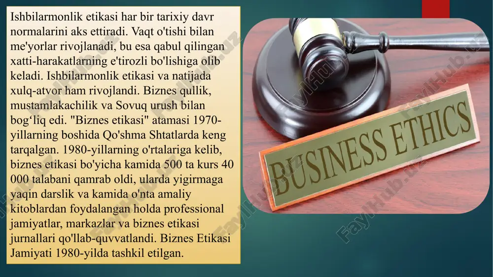 mavjud , bu esa muvofiqlik va huquqiy muammolarga olib kelishi mumkin . kompaniyalar o'zlarining qonuniy majburiyatlari va mahalliy qonunlardan xabardor bo'lishlari va amaliyotlari muhim talablarga muvofiqligini ta'minlashlari kerak . biroq , agar kompaniya axloqiy me'yorlarga haddan tashqari e'tibor qaratsa , bu qonun talablariga rioya qilmaslikka olib kelishi mumkin , bu esa jiddiy oqibatlarga olib kelishi mumkin . axloqiy me'yorlar yanada moslashuvchan bo'lishi kerak va kompaniyaning moslashuvchan bo'lishiga va o'zgaruvchan bozor sharoitlariga moslashishiga to'sqinlik qilishi mumkin . axloqiy me'yorlarni o'lchash ham qiyin bo'lishi mumkin , chunki ular sub'ektiv va sharhlash uchun ochiq bo'lishi mumkin . kompaniyalar o'zlarining axloqiy me'yorlari amaliy va o'z bizneslariga taalluqli bo'lishini hamda ular muntazam ravishda ko'rib chiqilishi va yangilanishini ta'minlashi kerak . axloqiy me'yorlarga ko'p e'tibor qaratish kompaniyaning asosiy yo'nalishi va missiyasidan uzoqlashishi mumkin . kompaniyalar o'zlarining uzoq muddatli maqsadlarini qisqa muddatli yutuqlar uchun qurbon qilmasliklari va ularning axloqiy me'yorlari umumiy maqsadlariga mos kelishini ta'minlashi kerak . …