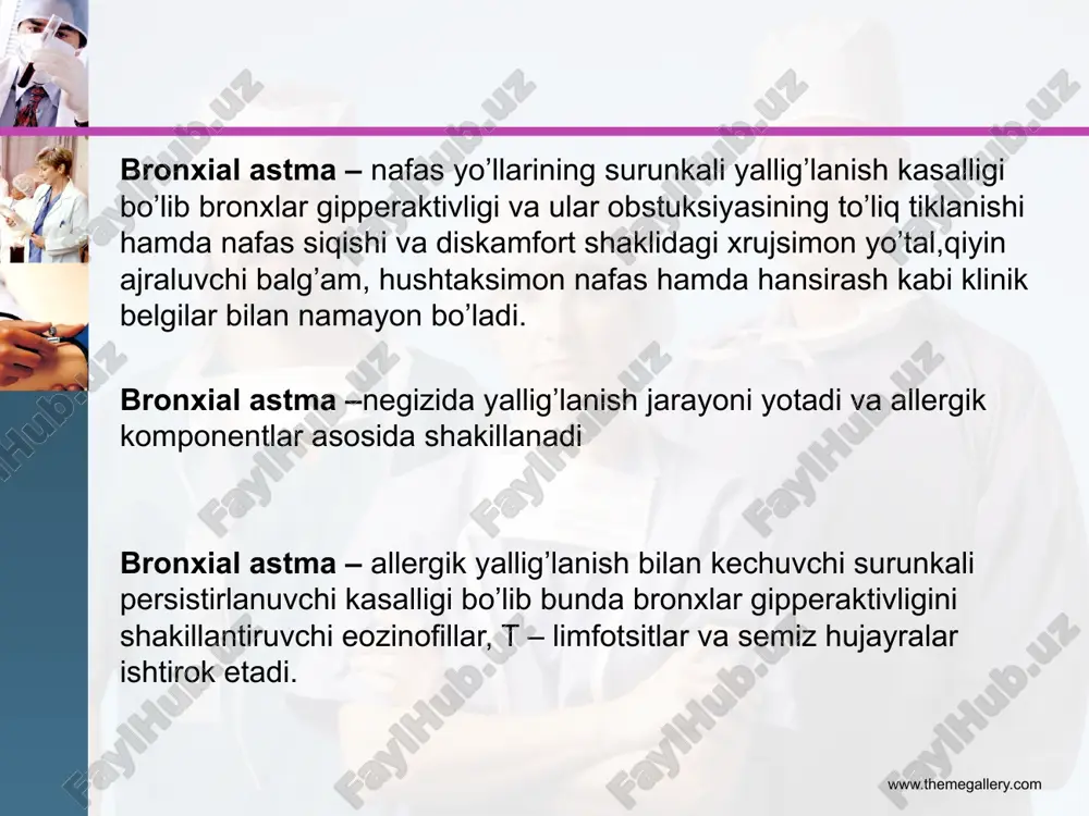 bronxial astma zamonaviy tashxislash usullari - Page 3