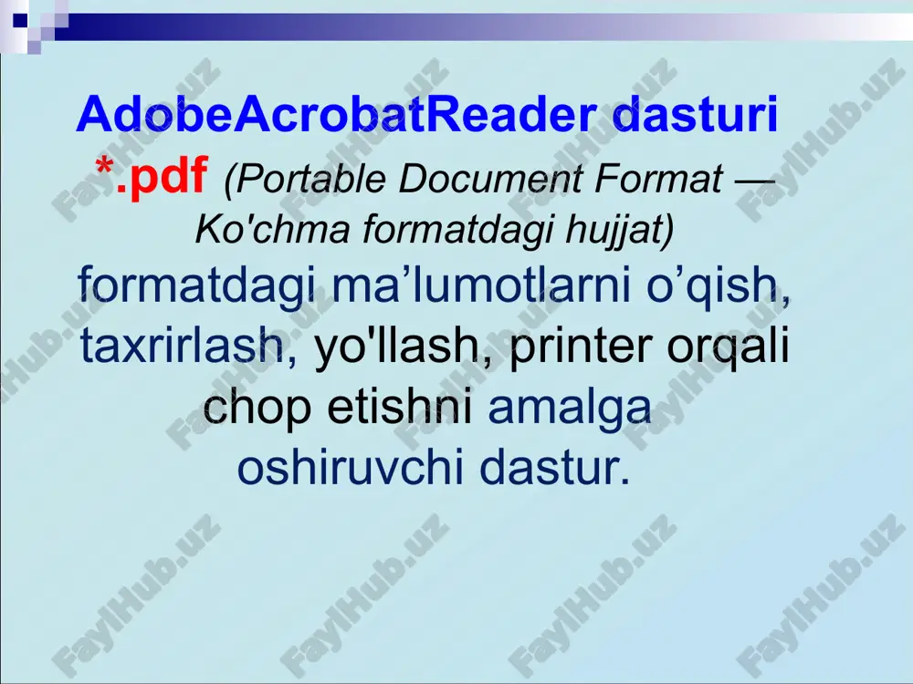 adobereader va finereader dasturlarida ishlash - Page 3
