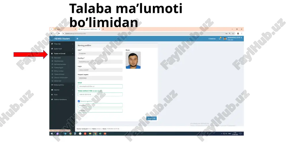 profil ma'lumotlari - Page 3