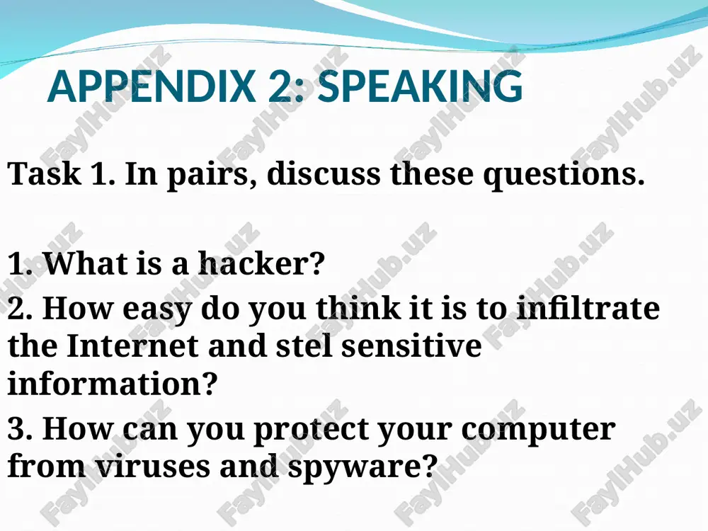 h some form of encryption. a system disigned to send email privately is pretty good privacy, a freeware programm written by phil zimmerman. network securuty. private networks can be attacked by intruders who attend to obtain information such as social security numbers, bank accounts or research and business reports. to protect crusial data , companies hire security consultantas who analyze the risks and provide solutions. the common methods of protections are passwords for access control, firewalls, and enscrytion and descryption systems. enscrytion changes data into a secret code so that only someone with a key can read it. descryption converts enscrypted data back into its original form. malware protection. malware ( malicious software) are programs designed to infiltrate or damage your computer, for example viruses, worms, trojans and spyware. a virus can enter a pc via a disc drive - if you insert an infected disk - or via the …