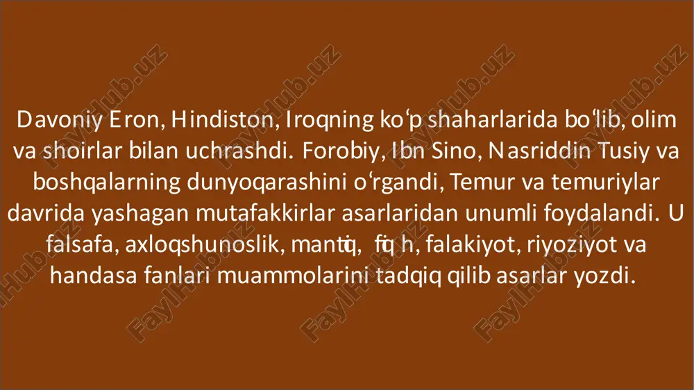 jaloliddin davoniy hayot va ijodi - Page 3