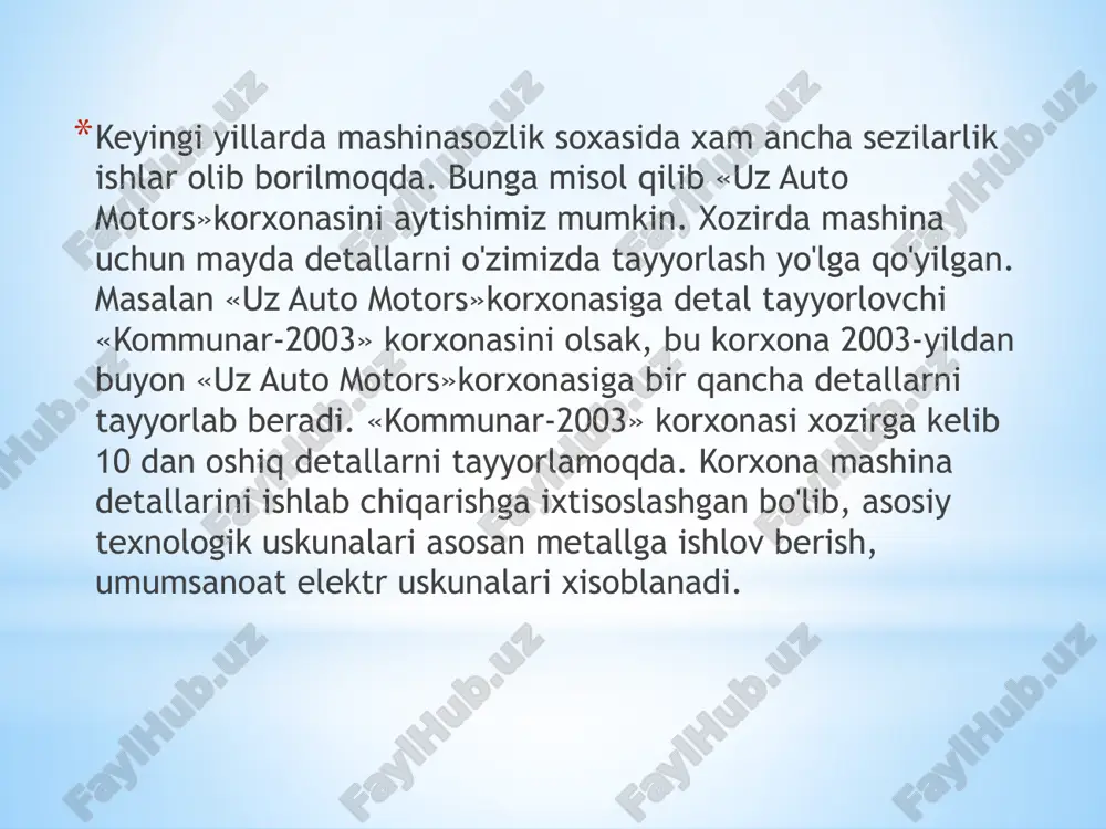 adi. ko'rsatilgan liniyalardan birida elektr ta'minoti uzilsa, sektsiyalararo uzgich ﻿ ko'rsatilgan liniyalardan birida elektr ta'minoti uzilsa, sektsiyalararo uzgich yordamida ta'minot avtomatik ravishda ikkinchi liniya orqali tiklanadi. energotizimdan uzoqda joylashgan katta quvvatli korxonalar uchun yuqorida aytilgan sxema tavsiya etiladi. bunda tashqi va ichki sxemalar orasida transformatorlar joylashgan bo'lib, tizim kuchlanishi 6-20 kv ga pasaytiriladi. transformatorlarning quvvati va liniya simlarining ko'ndalang kesimlari shunday olinadiki, ular normal rejimda 60-70% yuklama bilan ishlaydilar. biror liniya va transformator uzilganda ikkinchi liniya va transformator joiz o'ta yuklanish bilan ishlab korxonaning uzluksiz ish rejimini ta'minlaydilar. bosh pasaytiruvchi podstansiya yuqori kuchlanishli tomonida uzgich o'rniga ajratgich va qisqa tutashtirgichlarni ishlatilishi elektr sxemaning ancha arzonlashishiga olib keladi. biror transformator shikastlanganida rele himoyasi ta'siridan qisqa tutashtirgich ishga tushadi va sun'iy qisqa tutashuv rejimini sodir etadi. natijada liniyaning bosh qismida joylashgan uzgich q orqali liniya uziladi va avtomatik qayta ulash (aqu) tizimi ishga tushadi. liniyadagi 'toksiz' pauza davomida ajratgich shikastlangan transformatorni uzadi. …