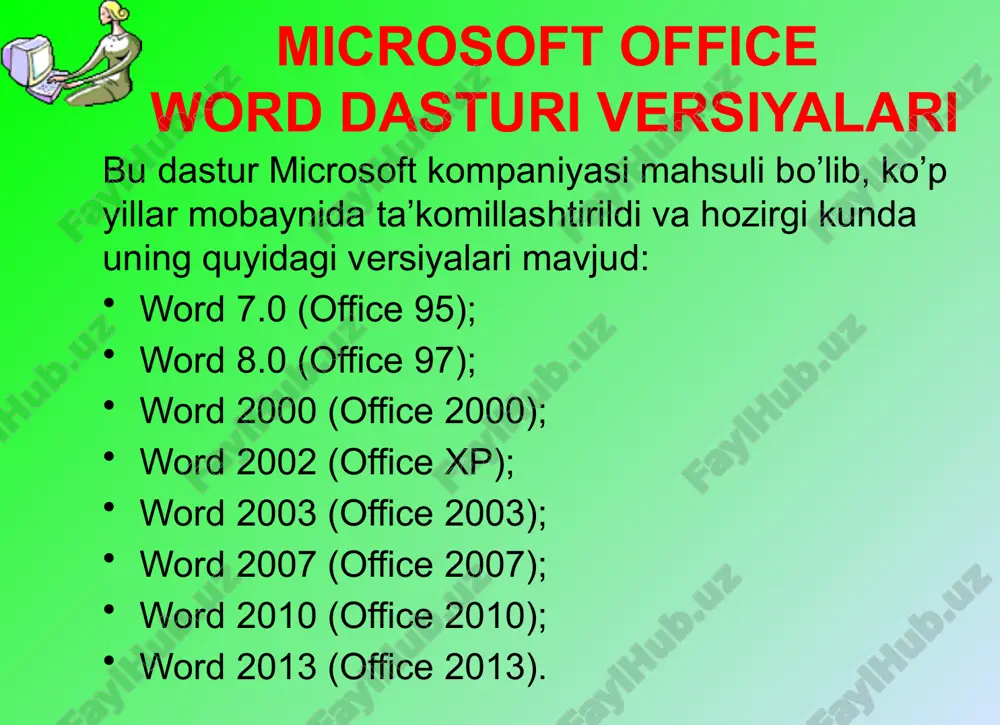 microsoft office word - Page 3