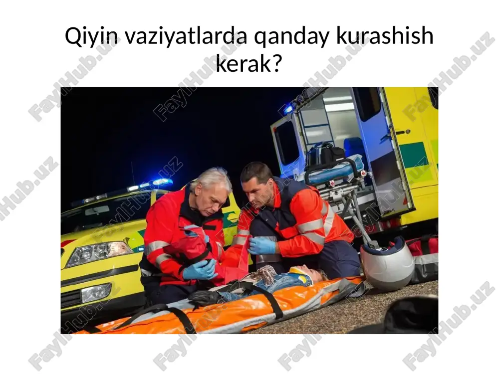 lish va ko'krak qafasini siqish uchun mo'ljallangan. korxonalarda jabrlanganlarga yordam ko'rsatish agar odam zarbaga uchrasa, uni kuchlanish manbasidan uzoqlashtirish kerak. o'zingizni xavf ostiga qo'ymaslik juda muhimdir. agar jabrlanuvchiga yuqori voltli sim tushgan bo'lsa, uni har qanday yog'och narsa bilan olib tashlash kerak. yog'och yoki kauchuk yuzada turish yaxshidir. odamni gorizontal holatda tekis poydevorga yotqizish kerak. unga harakat qilish taqiqlangan. faqat jabrlanuvchi xavfsiz joyga olib ketiladigan holatlar bundan mustasno. agar odam hushidan ketsa, uning nafas olish funktsiyasi faolligini, puls borligini tekshirish kerak. agar u o'z-o'zidan nafas olsa, lekin vaqti-vaqti bilanongni yo'qotadi, jabrlanuvchining yuziga vaqti-vaqti bilan suv sepiladi. siz hidlash uchun ammiak bilan namlangan paxta berishingiz mumkin. agar odamning nafasi og'ir va oraliq bo'lsa, sun'iy nafas olish va yurak massajini bajarish kerak. bunday holda, siz doimo uning o'quvchilarining kengligini kuzatib borishingiz kerak. agar ular kattalashgan bo'lsa, bu holatning yomonlashishini va miyaga qon oqimining buzilishini ko'rsatadi. insonda hayot belgilari boʻlmasa ham, uni tashlab …