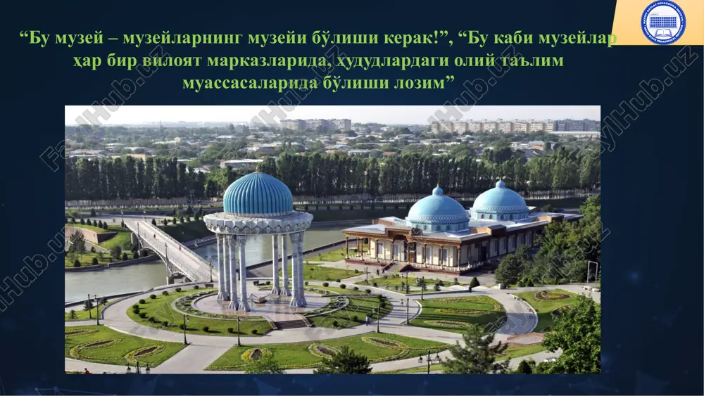 xalqlar qatorida o'zbekiston xalqi boshiga ham mislsiz og'ir kulfatlar yog'dirdi. prezidentimiz sh.mirziyoev tomonidan qabul qilingan “qatag'on qurbonlarining me'rosini yanada chuqur o'rganish, ular xotirasini abadiylashtirishgan doir qo'shimcha chora-tadbirlar to'g'risida”gi pf-5598 sonli farmoyishi, xalqimiz kutgan ezgu g'oyaning amaliy ifodasi bo'ldi desak ayni haqiqatni aytgan bo'lamiz. mazkur farmoyish tufayli “qatag'on qurbonlari”ning nomlari oqlanishiga yana bir bor zamin yaratildi . 마스터 제목 스타일 편집 클릭하여 마스터 부제목 스타일 편집 4/4/2022 ‹#› 마스터 제목 스타일 편집 클릭하여 마스터 부제목 스타일 편집 4/4/2022 ‹#› 마스터 제목 스타일 편집 클릭하여 마스터 부제목 스타일 편집 4/4/2022 ‹#› 04.04.2022 obrazets teksta vtoroy uroven tretiy uroven chetvertiy uroven pyatiy uroven ‹#› prezentatsiya powerpoint ya.dushanov@nv.uz user 658 2020-12-09t16:41:12z 2022-04-04t04:27:45z office theme 9120 461 microsoft office powerpoint proizvolniy 24 17 0 0 0 false ispolzovannie shrifti 6 tema 3 zagolovki slaydov 17 맑은 고딕 arial calibri calibri light segoe ui times new roman 3_custom design 4_custom design 5_custom design prezentatsiya powerpoint prezentatsiya …