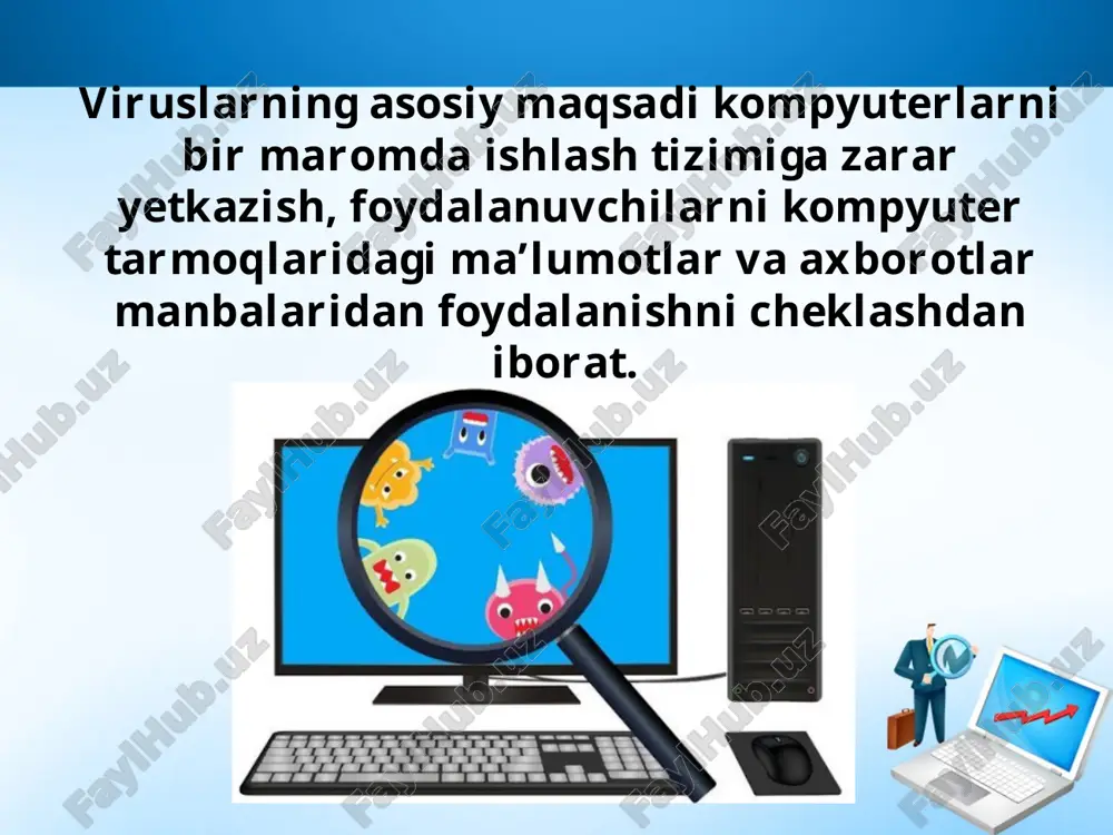kompyuter viruslari va virusdan himoyalash usullari - Page 3