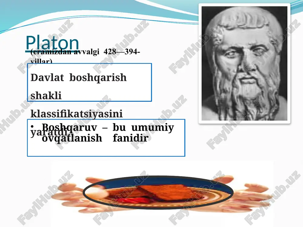 ylorizm”ga qandaydir darajada qarshi turuvchi yangi nazariya - “insoniy munosabatlar” maktabi paydo bo‘ldi. bu maktabga amerikalik jamiyatshunos va ruxshunos e.meyo (1880-1949) asos soldi “tizimli” yoki zamonaviy menejmentning moxiyati. xx asrning 60-80 - yillarida g‘arbda zamonaviy menejment shakllandi. unga asosan: tizimli yondoshuv asoslari; yaxlit tizim bilan uning qismlari munosabatlari; o‘zgaruvchi omillarning boshqaruvga bo‘lgan ta’sirini o‘rganildi. menejment nazariyalarining evolyutsion rivojlanishi 10 2. ilmiy menejment” ta’limi “ilmiy menejment”maktabi xix asrning oxiri xx asrning boshlarida amerikada shakllana boshlagan. bu maktab boshqacha nom bilan, ya’ni “boshqaruvning mumtoz maktabi” deb ham yuritilgan. bu maktab ibtidosida amerikalik muhandis va ixtirochi f. teylor (1856-1915) turgan edi. uning nazariyasi keyinchalik “teylorizm” degan nom olgan. u yaratgan tizim esa ishchilarning “siqib suvini olish”ning ilmiy tizimi deb atalgan. federik teylor advokatlar oilasida tug‘ilgan. 1882 yildan 1883 yilgacha ustaxonada mexanik lavozimlvarida o’z ish faoliyatini olib bordi. shu bilan birgalikda texnik yunalishdagi (injener-mexanik) ma’lumotiga (1883 yili stivens nomidagi texnologik institutda) ega bo’ldi. fransiya, …