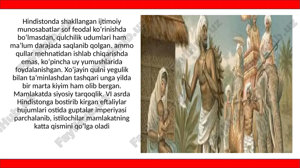 mato, zargarlik buyumlari, atir-upalar, ziravorlar olish maqsadida hind shaharlariga kelishardi. image1.png image2.jpeg image3.jpeg image4.jpeg image5.jpeg /docprops/thumbnail.jpeg