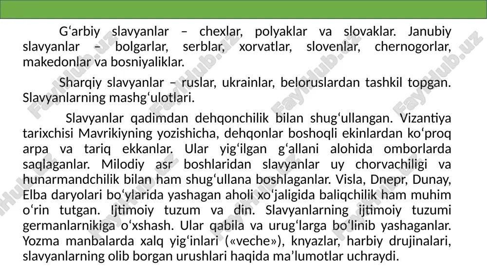 slavyanlar va ularda davlatlarning tashkil topishi - Page 3