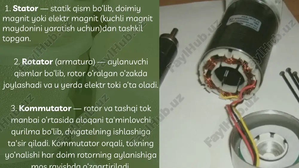 o‘zgarmas tok elektr dvigateli - Page 3