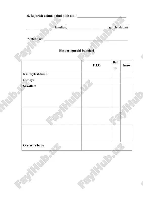 i. funksiya o‘suvchiligi va kamatuvligi masalasi matematik analizning muhim qismidir. ushbu tushunchalar funksiya xatti-harakatini aniqlashda asosiy vosita bo‘lib, ularni aniqlash orqali funksiya grafikasining shaklini, ekstremum nuqtalarini va boshqa muhim xususiyatlarini o‘rganish mumkin. monotonlik tushunchasi nafaqat analizda, balki algebra, geometriya va hatto raqamli hisoblashda ham keng qo‘llaniladi. tarixan, funksiyaning o‘suvchiligi va kamatuvligi masalalari qadimiy matematika olimlari tomonidan ham o‘rganilgan. ammo bu sohadagi ilmiy asoslar va aniqlik xvii-xviii asrlarda rivojlangan matematik analizning paydo bo‘lishi bilan chuqurlashdi. bugungi kunda esa, funksiya monotonligini tahlil qilish zamonaviy texnologiyalar, kompyuter grafikasi va matematik modellashishda keng qo‘llanilmoqda. kurs ishida asosan quyidagi metodlar qo‘llaniladi: funksiyaning ta’rifini o‘rganish, uning grafik ko‘rinishini tahlil qilish, hosila yordamida funksiyaning o‘suvchiligi va kamatuvligini aniqlash. shuningdek, amaliy misollar va grafikalar yordamida tushunchalar yanada ravshanlashtiriladi. ushbu yondashuv orqali mavzuning nazariy va amaliy jihatlari bir-biri bilan bog‘lanadi. i. bob funksiya o’suvchiligi va kamayuvchiligining ilmiy adabiyotlardagi tahlili 1.1. funksiyaning o’sishi va kamayishi 𝑦 = 𝑓(𝑥) funktsiya [𝑎, …