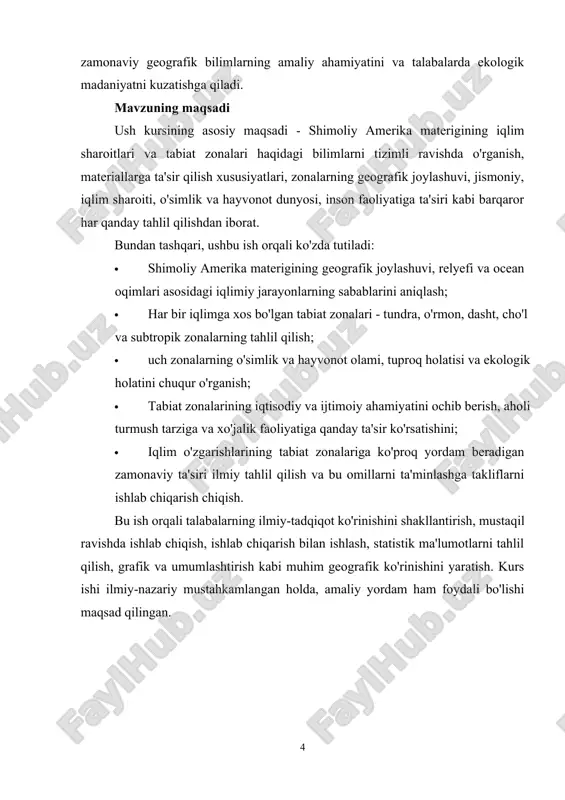 ngan holda, amaliy yordam ham foydali bo'lishi maqsad qilingan. i bob: shimoliy amerikaga umumiy tarif 1.1.geografik joylashuvning o'rganilishi shimoliy amerika - yerning gʻarbiy yarimsharida joylashgan qitʼa, gʻarbiy yarimsharning shimoliy qismidagi materik, amerika qitʼasining shimoliy yarmi. shimoldan shimoliy muz okeani chuqur kirib borgan gudzon qoʻltigʻi bilan, sharq va janubi-sharqdan atlantika okeani, gʻarbdan tinch okeani va ularning qoʻltiqlari bilan oʻralgan. chekka nuqtalari: shimoldada merchison burni (71°50 shimoliy kenglik.), gʻarbda shahzoda wales burni (168° gʻarbiy uzunlik.), sharqda sent charlz burni (55°40° gʻarbiy uzunlik.), janubda panama boʻyni orqali janubiy amerika materigi bilan tutash. shimoliy amerikaga markaziy amerikani ham kiritadilar. maydoni 20,36 million km², orollari bilan 24,25 million km². yirik orollari: grenlandiya, kanada arktika arxipelagi, vestindiya va materikning gʻarbiy qirgʻoqlari yaqinidagi orollar: aleut, qirolicha charlotte, vankuver va boshqalar yirik yarim orollari: shimoldada butiya, melvill, sharqsa labrador, florida, yukatan, gʻarbda kaliforniya, alyaska, syuard. 1-rasm. shimoliy amerikaning siyosiy xaritasi shimoliy amerika , dunyodagi uchinchi yirik qit'a, shimoliy …