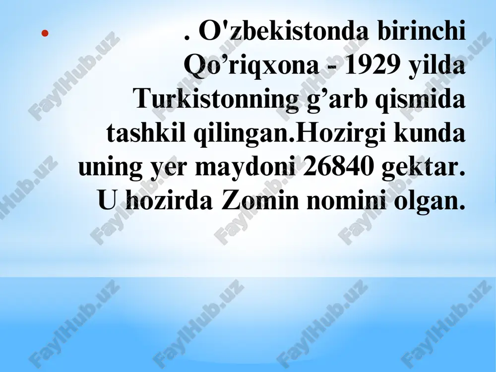 o`zbekiston qo`riqxonalari - Page 3