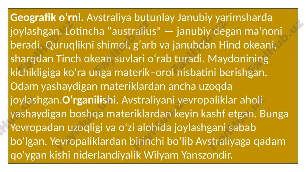 avstraliya materigi - Page 3