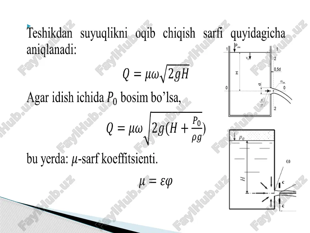 suyuqlikning bir idishdan ikkinchi idishga oqib chiqishi. - Page 3