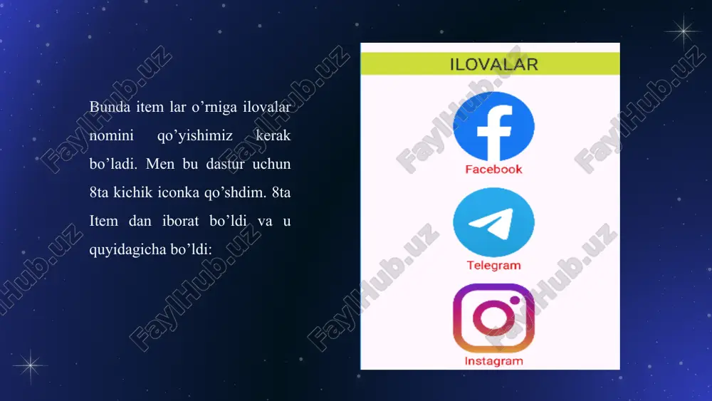 ilovalar do'koni - Page 3