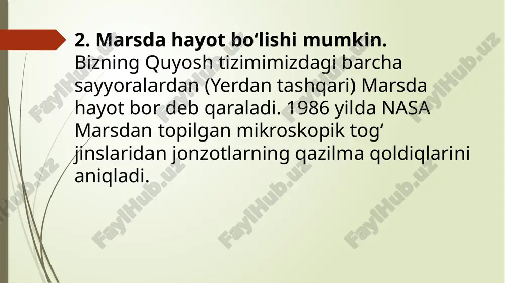 iqlikda o‘lchashi mumkin. vaqt o‘zi bir o‘lchamli koordinatalarda ifodalanib, u o‘tmishdan kelajakka tomon o‘sib boruvchi kattalik sifatida qaraladi e’tiboriningiz uchun rahmat image1.jpeg image2.jpeg /docprops/thumbnail.jpeg