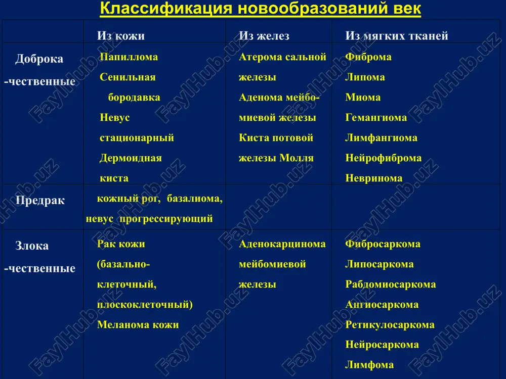 i; dermoidi, lipomi – lechenie xirurgicheskoe gemangioma kon'yunktivi – krio+termoterapiya, udalenie. dobrokachestvennie opuxoli kon'yunktivi bespigmentniy nevus konyunktivi vrojdenniy melanoz kon'yunktivi pervichno priobretenniy melanoz konyunktivi pigmentniy nevus konyunktivi dobrokachestvennie opuxoli kon'yunktivi kapillyarnaya gemangioma gemlimfangioma kon'yunktivi s rasprostraneniem v orbitu lipodermoid dobrokachestvennie opuxoli kon'yunktivi fibroma mnojestvennaya papilloma melanoma, razvivshayasya iz nevusa konyunktivi zlokachestvennie opuxoli kon'yunktivi melanoma konyunktivi bespigmentnaya melanoma lechenie: r – applikatsionnaya terapiya + xirurgiya. melanoma konyunktivi zlokachestvennie opuxoli kon'yunktivi epitelialnix opuxolyax, isxodyashix iz oblastii limba rogovitsi, opuxoli sosudistoy obolochki glaza opuxoli sosudistoy obolochki sostavlyayut bolee 2/3 vsex vnutriglaznix novoobrazovaniy, vstrechayutsya v vozraste ot 3 do 80 let. v radujke i tsiliarnom tele lokalizuetsya okolo 23% ot vsex opuxoley, ostalnie – v xorioidee. gistogenez ix raznoobrazen, no osnovnaya chast imeet neyroektodermalnoe proisxojdenie (pigmentnie i nepigmentnie opuxoli), menshaya chast mezodermalnogo proisxojdeniya (sosudistie). opuxoli radujki sostavlyayut 15-17% sredi vsex vnutriglaznix novoobrazovaniy, 83% iz nix otnosyat k dobrokachestvennim opuxolyam.* *oftalmologiya natsionalnoe rukovodstvo pod redaktsiey …