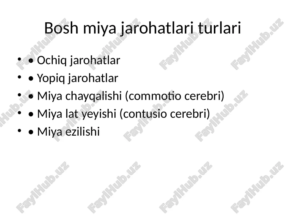 bosh miya jarohatlaridagi ruhiy buzilishlar - Page 3