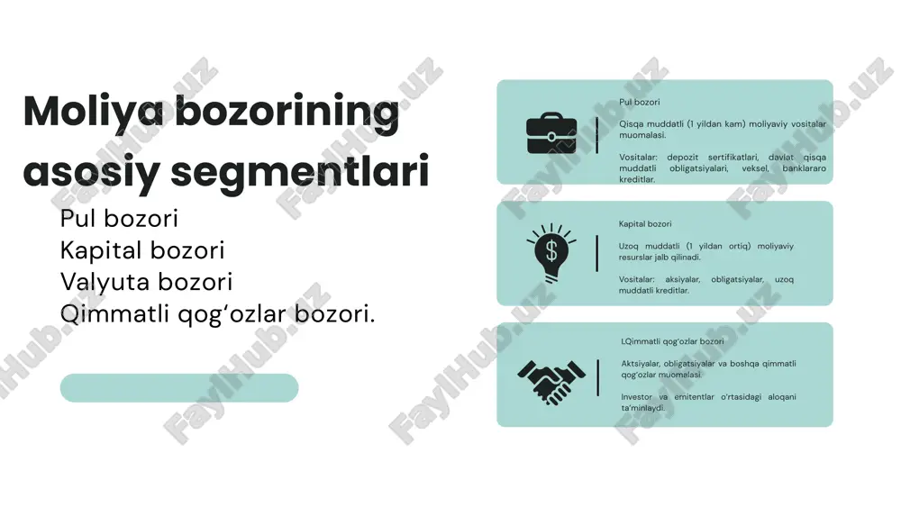 moliya bozori segmetlari - Page 3