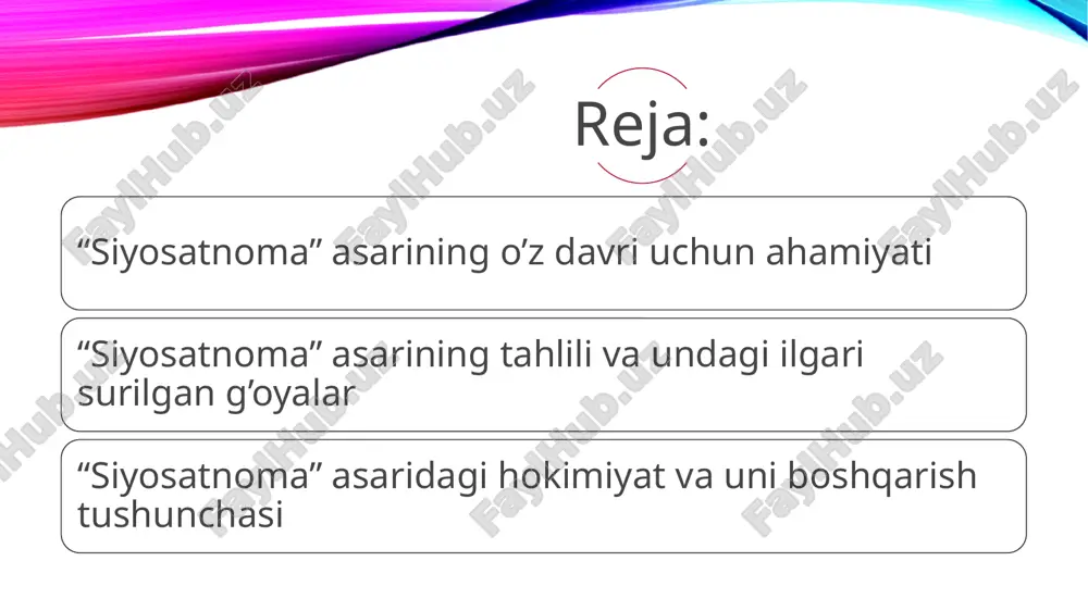 axshi tushunadi. oʼsha davrlarda ham hasadchi va gʼarazli amaldorlar borligini, saroydagi makrlar, amaldorlarning bir-birlariga qasd va dushmanliklari davlat ishlariga, xalq va saltanatga ziyon ekanligini yashirmaydi. «bizning zamonda, - deb yozadi u, - amirlar bir harom dinordan choʼchimaydilar, haqiqatni yolgʼonga chiqarib, ish oqibatini oʼylamaydilar». boshqa joyda: «hozir shunday zamon boʼlganki, yuz musulmonning qoni toʼkilsa ham, birovning zarracha ishi yoʼq. oltinlarni olganda ham birovni javobgar qilmaydilar, ishni ham oxirigacha olib borolmaydilar. ajab dunyo, bundan keyin nima boʼlar ekan?!» .- deb yozadi davlatni idora etishda amaldorlar katta oʼrin tutishini yaxshi tushungan nizomulmulk ularni toʼgʼri tanlab, joy-joyiga qoʼyishni, har biriga loyiq amal berib, asosiy maqsad yoʼlida tarbiya qilishni muhim bir talab deb biladi. har qaysi amaldorni tarbiyalashga koʼp vaqt ketishi va bu mushkul ish ekanini tushuntirib, hokimlarga qoʼl ostidagilarni ehtiyot qilishni maslahat beradi. amaldorning xatosini koʼrib, uni darrov ishdan olish toʼgʼri emasligini, uni birinchi marotaba kechirib, yana xato qilmasligi uchun himoya qilish kerakligini aytadi …