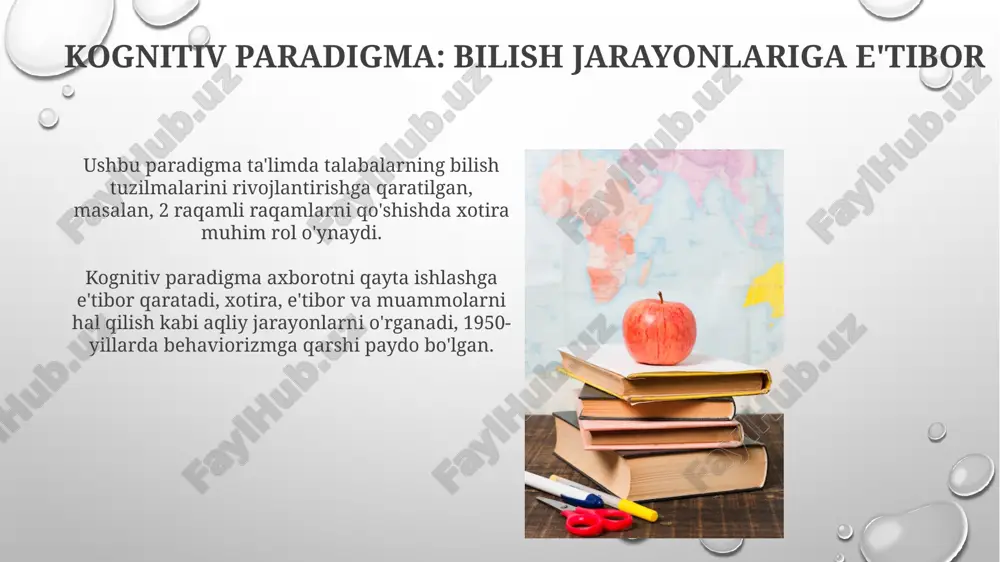 iy ta'limda axborot-kommunikatsiya va stem paradigmalari integratsiyasi talabalarga real dunyo muammolarini hal etish uchun zarur bo'lgan 4k (kritik fikrlash, kommunikatsiya, kollaboratsiya, kreativlik) ko'nikmalarini rivojlantirishga yordam beradi. stem paradigmasi (fan, texnologiya, injeneriya, matematika) fanlararo yondashuvni qo'llab-quvvatlaydi. bu o'quvchilarda amaliy ko'nikmalarni shakllantirish va muammolarni hal etish qobiliyatini oshirishga qaratilgan. e'tiboringiz uchun rahmat @taqdimot_robot image2.png image5.jpg image6.jpg image7.jpg image8.jpg image9.jpg image10.jpg image11.jpg image12.jpg image13.jpg image14.jpg image3.png