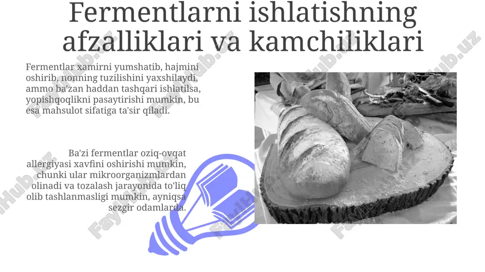 fermentlarning un va non sanoatida ishlatilishi - Page 3