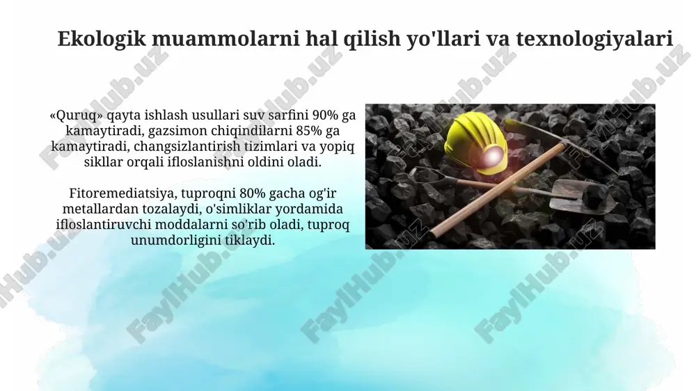 togʻ-kon, kimyo, metallurgiya sanoati va atrof-muhit muhofazasi - Page 3