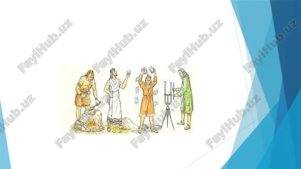 bga olinmaydi. biroq haqiqiy ilmiy asosga qurilgan kimyo fanini kelib chiqish vaqti haqida har xil fikrlar mavjud. ba’zilar ilmiy kimyo asoschisi a. lavuaz’e deb hisoblasa, boshqalari flogiston nazariyasi paydo bo‘lgan vaqtni ilmiy kimyoning boshlanishi deb hisoblaydilar. antuan-loran lavuaz’e kimyo tarixi bo‘yicha bertlo, l. meyer, a. vyurs, a. butlerov, v.ostvald kabi mashxur kimyogar olimlar tadqiqotlar olib borishgan va asarlar yozib qoldirishgan. o‘zbekistonda kimyo tarixi deyarli o‘rganilmagan. bu soxada marhum akademik o. sodiqov tashabbusi bilan sharq mutafakkirlarining tabiiy fanlar, shu jumladan kimyo faniga oid ayrim ishlar amalga oshirilgan. masalan, ar – roziy, beruniy, ibn sinoning dorivor hossalari, ularni tayyorlash usullariga bag‘ishlangan asarlari tadqiq qilingan. bertlo meyer obid sodiqovich sodiqov adabiyotlar ro’yhati image1.jpg image2.jpg image3.jpg image4.png image5.jpg image6.jpg image7.jpg image8.jpg image9.jpg image10.jpg image11.jpg image12.jpg image13.jpg image14.jpg image15.jpg image16.jpg image17.jpg image18.jpeg image19.jpg image20.jpg image21.jpg image22.jpg image23.jpg image24.jpg image25.jpg image26.jpg image27.jpg image28.jpg image29.jpg image30.jpg image31.png image32.jpg image33.jpg image34.jpg image35.jpg image36.jpg image37.jpg image38.jpg image39.jpg image40.jpg image41.jpg …