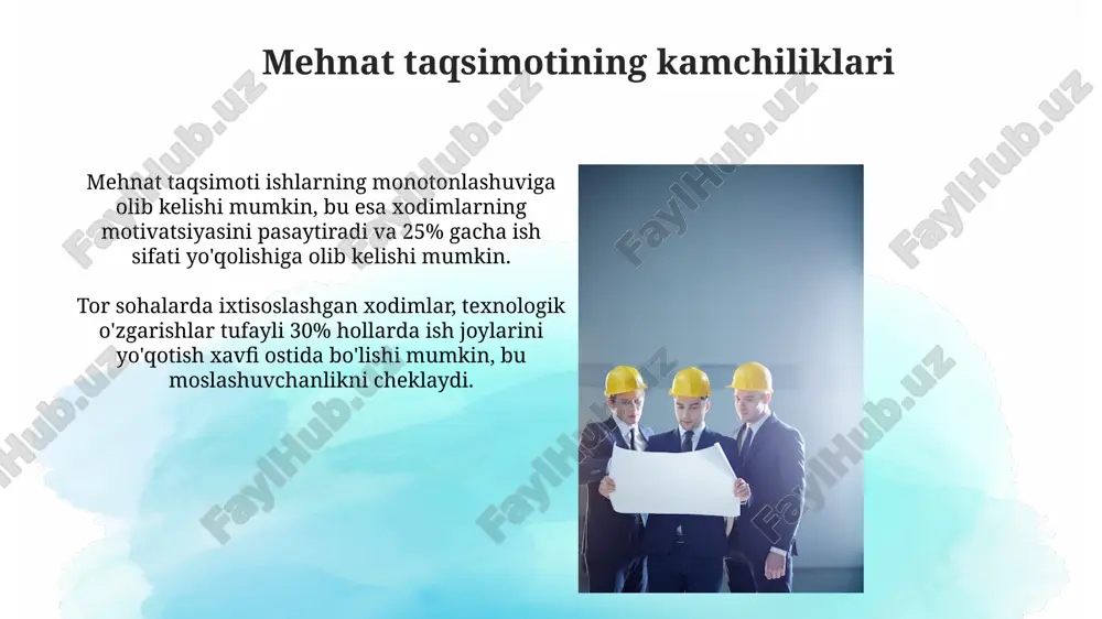 mehnat taqsimoti va ixtisoslashuv - Page 3