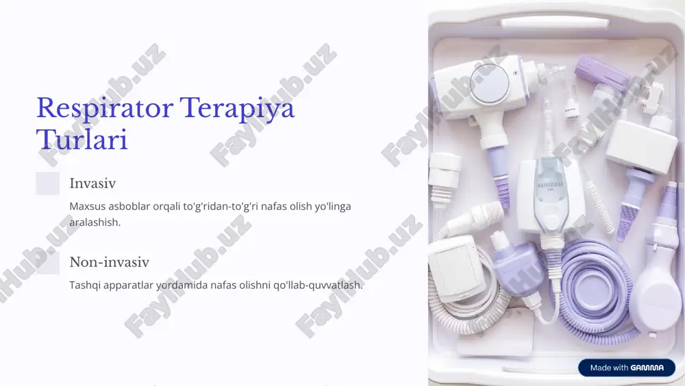 respirator terapiya usullari va oksigenoterapiya - Page 3