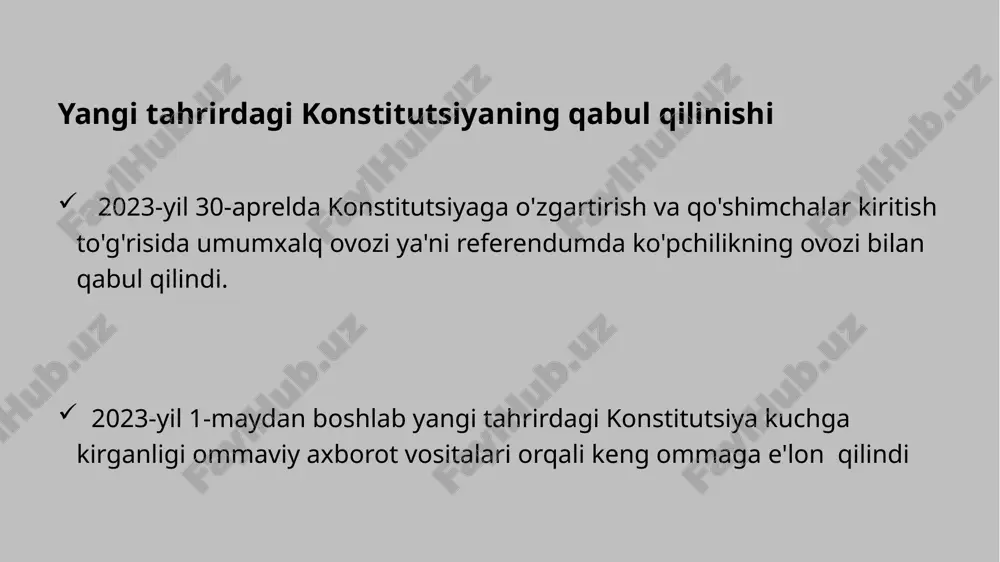 yangi tahrirdagi o'zbekiston respublikasining konstitutsiyasida davlat jamiyat shaxs munosabatlari - Page 3