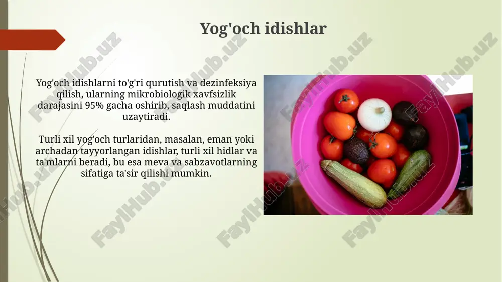 meva va sabzavotlarni joylashda ishlatiladigan idish turlari - Page 3