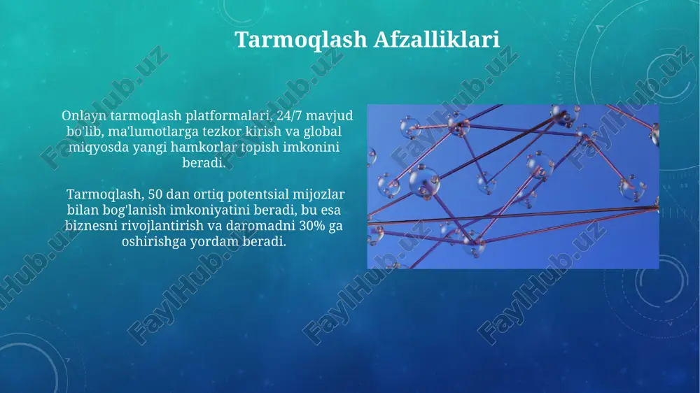 networkingning yo'nalishlari va afzalliklari - Page 3