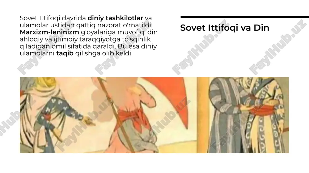 sovet ittifoqi yillarida diniy ulamolarning taqib qilinishi - Page 3